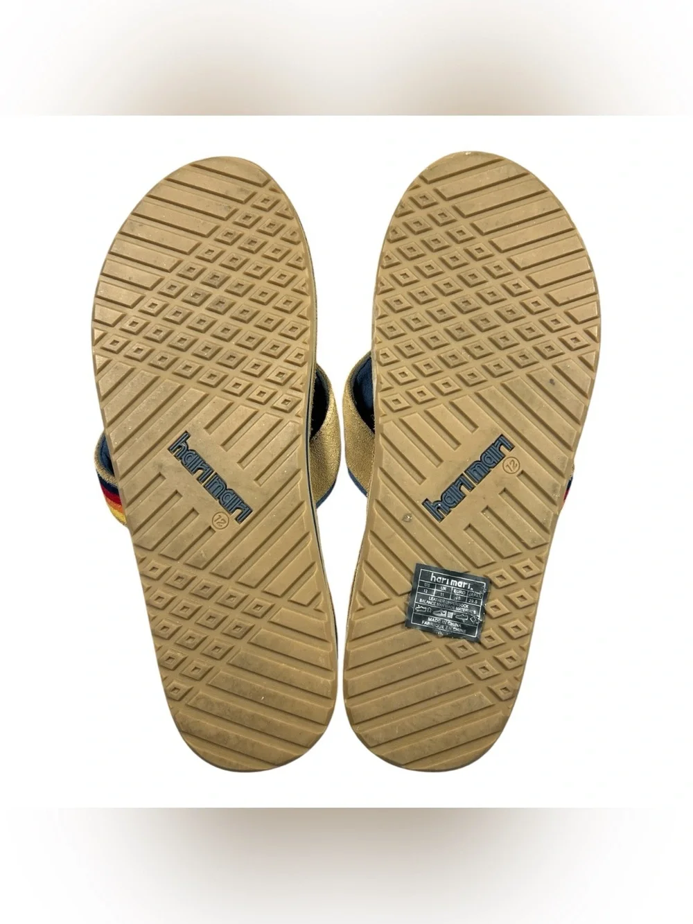 Hari Mari Parks Ranger Flip Flops men’s size 12